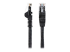 StarTech.com 1m LSZH CAT6 Ethernet Cable, 10 Gigabit Snagless RJ45 100W PoE Network Patch Cord with Strain Relief, CAT 6 10GbE UTP, Black, Individually Tested/ETL, Low Smoke Zero Halogen - Front