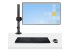 StarTech.com Laptop Desk Mount, Monitor and Laptop Mount for Desk, Displays 34in (8kg/17.6lb) & Laptops (4.5kg/9.9lbs), Adjustable & Articulating VESA Laptop Tray Arm - Front