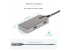StarTech.com USB-C Multiport Adapter, 4K 60Hz HDMI, HDR, 3-Port USB Hub, 100W Power Delivery Pass-Through, USB Type C Mini Docking Station, Certified Works with Chromebook - Multi-angle