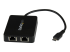 StarTech.com USB-C to Dual Gigabit Ethernet Adapter with USB 3.0 (Type-A) Port - Right-angle