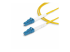Startech 3m (9.8ft) LC to LC (UPC) OS2 Single Mode Simplex Fiber Optic Cable, 9/125µm, Laser Optimized, 40G/100G, Bend Insensitive, Low Insertion Loss - Right-angle