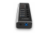 Lindy - Hub - with 3 quick charge 3.0 ports - Top