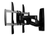 StarTech.com Full Motion TV Wall Mount, Heavy Duty Articulating TV Wall Mount Bracket for 32" to 75" (165lb/75kg) VESA Display, Universal Adjustable Tilt/Swivel Flat Screen Arm, Silver - Right side