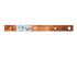 Eaton Tripp Lite Series Copper Bus Grounding Bar for 24U and 25U Racks - Close up