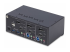 Startech 2-Port Dual-Monitor DisplayPort en HDMI KVM Switch, 4K 60Hz - Back