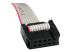 StarTech.com 16in 9 Pin Serial Male to 10 Pin Motherboard Header Panel Mount Cable - Close up