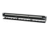 Eaton Tripp Lite Series 24-Port Cat6 Cat5 Patch Panel Rackmount 110 Punch Down RJ45 Ethernet 1URM - Right-angle