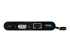 StarTech.com USB C Multiport Adapter, Mini USB-C Dock with Single Monitor VGA 1080p Video, 60W Power Delivery Passthrough, USB 3.1 Gen 1 Type-A 5Gbps, Gigabit Ethernet, Docking Station - Bottom