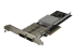 StarTech.com Dual Port 40G QSFP+ Network Card, Intel XL710 Open QSFP+ Converged Adapter, PCIe 40 Gigabit Ethernet Server NIC, 40GbE Fiber Optic LAN Card, Dell PowerEdge HPE ProLiant, 40Gb - Left-angle
