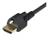StarTech.com 2m (6ft) HDMI Cable with Locking Screw, 4K 60Hz HDR 10, High Speed HDMI 2.0 Monitor Cable with Locking Screw Connector for Secure Connection, HDMI Cable with Ethernet, M/M - Close up