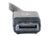 C2G 10ft Ultra High Definition DisplayPort Cable with Latches - Close up