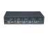 StarTech.com 4-Port DisplayPort KVM Switch, 4K 60Hz, TAA Compliant - Back