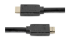 Startech 10m(30ft) HDMI 2.0 Cable, 4K 60Hz Active HDMI Cable, CL2 Rated for In Wall Installation, Long Durable High Speed Ultra-HD HDMI Cable, HDR 10, 18Gbps, Male to Male Cord, Black - Multi-angle