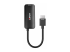 Lindy - Adapter - HDMI male to DisplayPort, Micro-USB Type B (power only) female - Front