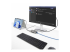 Startech USB-C Multiport Adapter, 4K 60Hz HDMI 2.0b, HDR, USB 3.2 Gen 2 10Gbps Hub (2xUSB-C, 1xUSB-A), 100W PD Pass-Through, Mini Travel Dock, 12"/30cm Cable, Laptop Docking Station - Right-angle