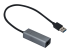 i-Tec USB 3.0 Metal Gigabit Ethernet Adapter - Left-angle