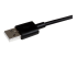StarTech.com 1m 3 ft Black Apple 8-pin Lightning or 30-pin Dock Connector or Micro USB to USB Cable for iPhone iPod iPad - Close up
