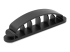 StarTech.com 100 Pack Cable Management Clips, Self Adhesive 6 Slot Cable Comb, Resusable Desktop USB/Computer/Ethernet/AV Cord Organizer/Sticky Cable Holders, Nylon 66 Cable Clamp UL Rated - Left-angle