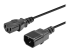 Lindy - Power extension cable - Right-angle