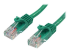 StarTech.com 1m Green Cat5e / Cat 5 Snagless Patch Cable - Right-angle