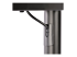 Startech Mobile TV Cart, Portable Rolling TV Stand for 37-70" VESA Display (154lb/70kg), with Shelf & Storage Compartment, Rotate/Tilt Display, Universal TV Mount on Casters/Wheels - Close up