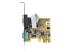 StarTech.com 2-Port PCI Express Serial Card, Dual Port PCIe to RS232 (DB9) Serial Interface Card, 16C1050 UART, Standard or Low Profile Brackets, COM Retention, For Windows & Linux - Top