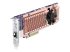 QNAP QM2-2P410G1T - Storage controller - Left-angle