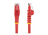 Startech 5m CAT6 Ethernet Cable, 10 Gigabit Snagless RJ45 650MHz 100W PoE Patch Cord, CAT 6 10GbE UTP Network Cable w/Strain Relief, Red, Wiring is UL Certified/TIA - Multi-angle