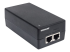 Intellinet Gigabit Ultra PoE+ Injector, 1 x 60 W Port, IEEE 802.3bt and IEEE 802.3at/af Compliant, Plastic Housing (UK Power Cord) - Left-angle