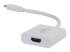 C2G USB 3.1 USB C to HDMI Audio/Video Adapter - Right-angle