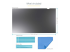 StarTech.com Monitor Privacy Screen for 20 inch PC Display, Computer Screen Security Filter, Blue Light Reducing Screen Protector Film, 16:9 Widescreen, Matte/Glossy, +/-30 Degree Viewing - Front