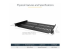 Startech 1U Vented Server Rack Cabinet Shelf, 10in Deep Fixed Cantilever Tray, Rackmount Shelf for 19" AV/Data/Network Equipment Enclosure with Cage Nuts & Screws, 44lbs Weight Cap. - Right-angle