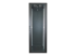 Intellinet Network Cabinet, Free Standing (Standard), 22U, Usable Depth 123 to 573mm/Width 503mm, Black, Flatpack, Max 1500kg, Server Rack, IP20 rated, 19", Steel, Multi-Point Door Lock, One Lock Per Side Panel, Three Year Warranty - Front