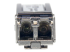 StarTech.com MSA Uncoded Compatible SFP Module, 1000BASE-SX, 1GbE Multi Mode (MMF) Fiber Optic Transceiver, 1GE Gigabit Ethernet SFP, LC Connector, 550m, 850nm, DDM, 1Gbps Mini GBIC Module - Left side