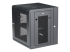 StarTech.com 12U 19" Wall Mount Network Cabinet, 16" Deep Hinged Locking IT Network Switch Depth Enclosure, Vented Computer Equipment Data Rack with Shelf & Flexible Side Panels, Assembled - Right-angle