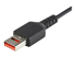 StarTech.com 3ft (1m) Secure Charging Cable, USB-A to USB-C Data Blocker Charge-Only Cable, No-Data Power-Only Charger Cable for Phone/Tablet, Data Blocking USB Protector Adapter Cable - Close up