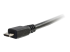 C2G 6.6ft USB to Micro B Cable - Right-angle