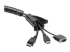 Startech 1.5m (4.9ft) Cable Management Sleeve - Close up
