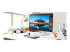 LG UltraFine 27US550-W - Right-angle