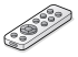 BenQ RCX016 - Remote control - Left-angle