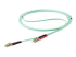 StarTech.com 7 m OM4 LC to LC Multimode Duplex Fiber Optic Patch Cable - Front