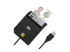 Adesso SCR-100 - SMART card reader - Right-angle