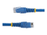 StarTech.com 4ft CAT6 Ethernet Cable, 10 Gigabit Molded RJ45 650MHz 100W PoE Patch Cord, CAT 6 10GbE UTP Network Cable with Strain Relief, Blue, Fluke Tested/Wiring is UL Certified/TIA - Multi-angle