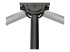 StarTech.com Dual TV Ceiling Mount, Back-to-Back Heavy Duty Hanging Dual Screen Mount with Adjustable Telescopic 3.5' to 5' Pole, Tilt/Swivel/Rotate, VESA Bracket for 32?-75" Displays - Close up