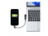 StarTech.com Right Angled USB-C to USB-A Adapter, USB 5Gbps, Compact USB-C Male to USB-A Female Adapter, Metal Housing, M/F - Front