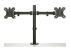 Startech Desk Mount Dual Monitor Arm, Desk Clamp / Grommet VESA Monitor Mount for up to 32 inch Displays, Ergonomic Articulating Monitor Arm, Height Adjustable/Tilt/Swivel/Rotating - Front