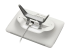 Poly TC10 - Mounting kit - Back