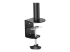 StarTech.com Desk Mount Monitor Arm for up to 34" VESA Compatible Displays, Articulating Pole Mount with Single Monitor Arm, Ergonomic Height Adjustable, Desk Clamp or Grommet, Black - Close up
