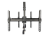 StarTech.com Dual TV Ceiling Mount, Back-to-Back Heavy Duty Hanging Dual Screen Mount with Adjustable Telescopic 3.5' to 5' Pole, Tilt/Swivel/Rotate, VESA Bracket for 32?-75" Displays - Close up