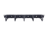 Startech 1U 19" Cable Management Organizer, D Ring Hook Network/Server Rack Cord Manager, Data Center Horizontal Wire Panel with Passthrough Holes with Mounting Hardware, EIA/ECA-310-E - Front